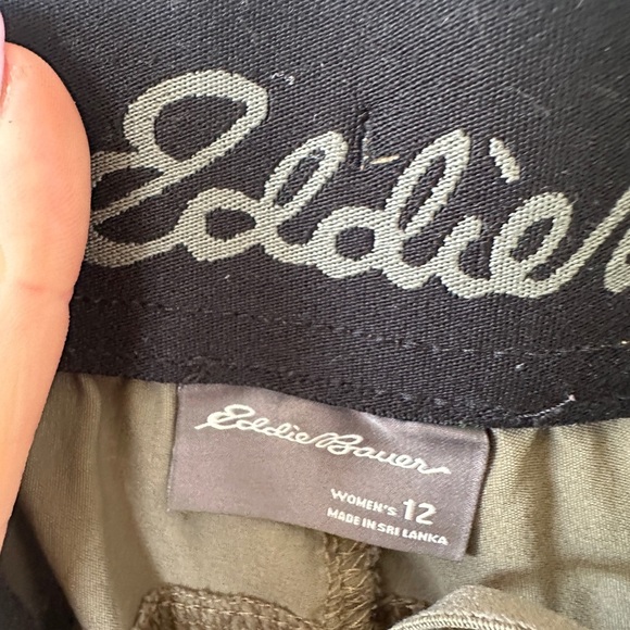 Eddie Bauer Tan Jogger Athletic Sweatpants with Elastic Waistband - Picture 3 of 3